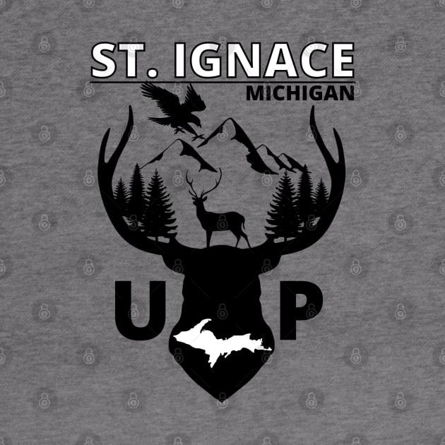 St. Ignace Michigan Upper Peninsula by Energized Designs